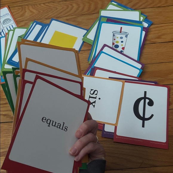 Colorful Flashcards Set Math - Picture 4 of 5